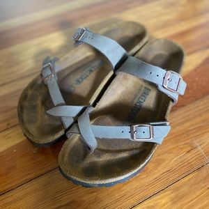 Women’s Mayari sandal by BIRKENSTOCK. Stone.